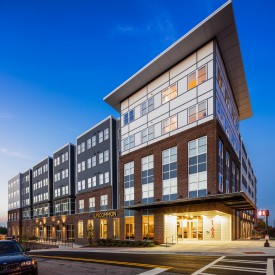 architectural photography, photographer, exterior photography, matt dula, student housing