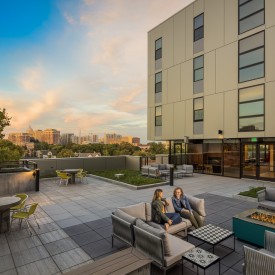 architectural photography, photographer, exterior photography, matt dula, student housing, madison wisconis, uwm