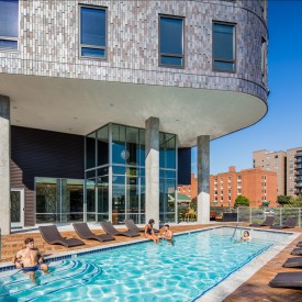 architectural photography, photographer, exterior photography, matt dula, student housing